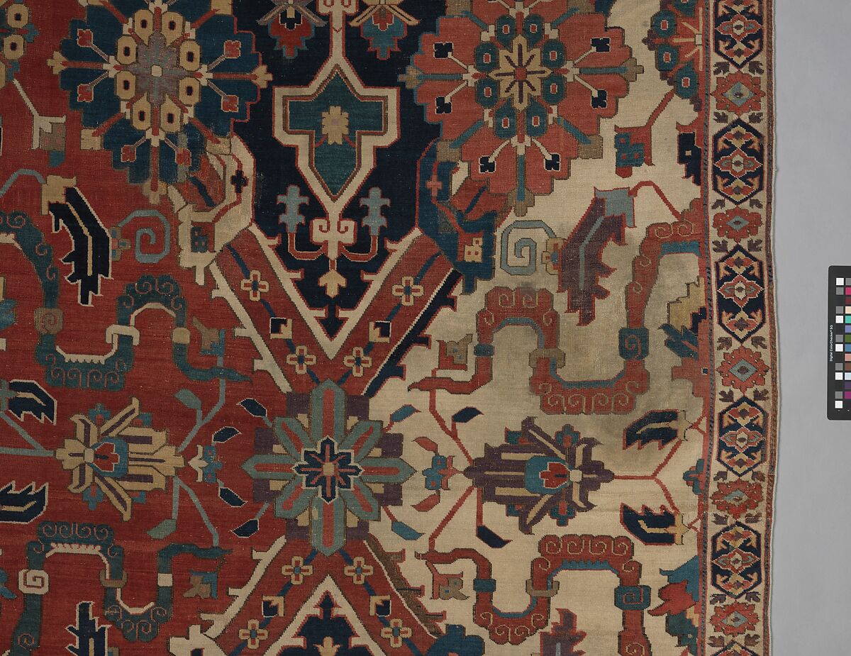 The 'Nigde' Carpet, Cotton (warp and weft), wool (pile); symmetrically knotted pile
