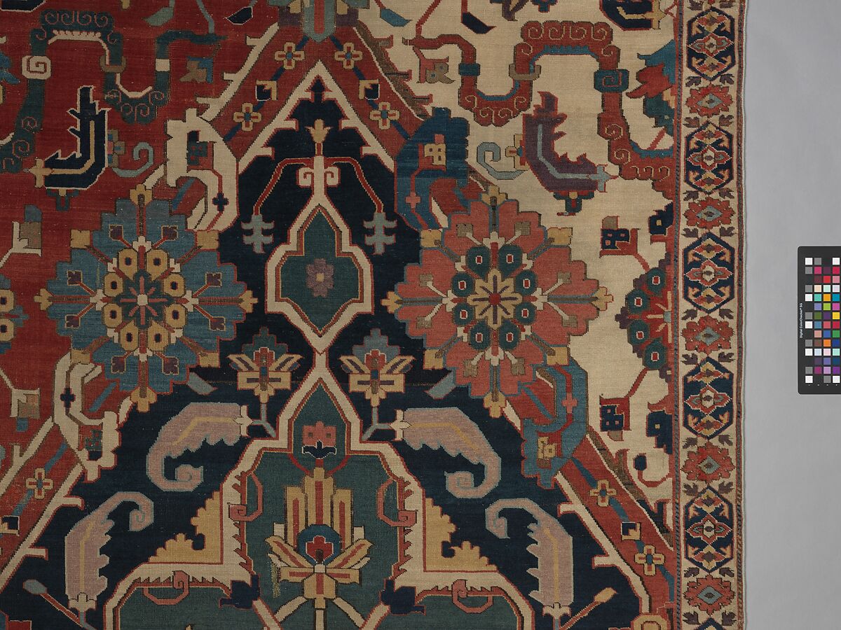 The 'Nigde' Carpet, Cotton (warp and weft), wool (pile); symmetrically knotted pile