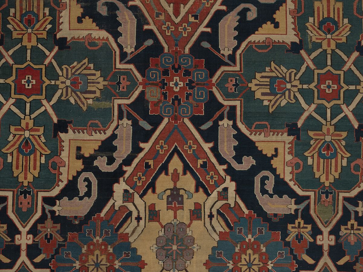 The 'Nigde' Carpet, Cotton (warp and weft), wool (pile); symmetrically knotted pile