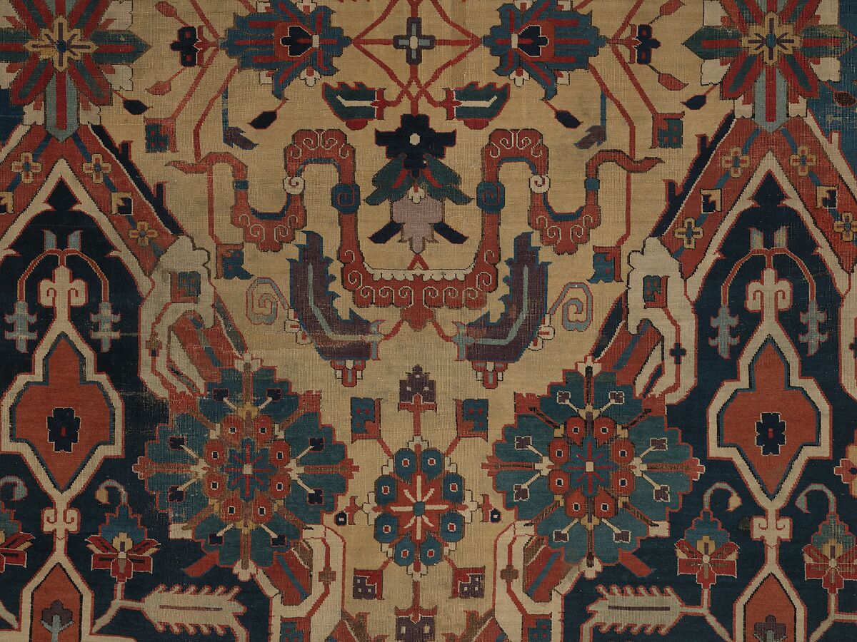 The 'Nigde' Carpet, Cotton (warp and weft), wool (pile); symmetrically knotted pile