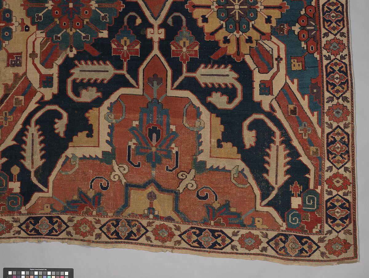 The 'Nigde' Carpet, Cotton (warp and weft), wool (pile); symmetrically knotted pile