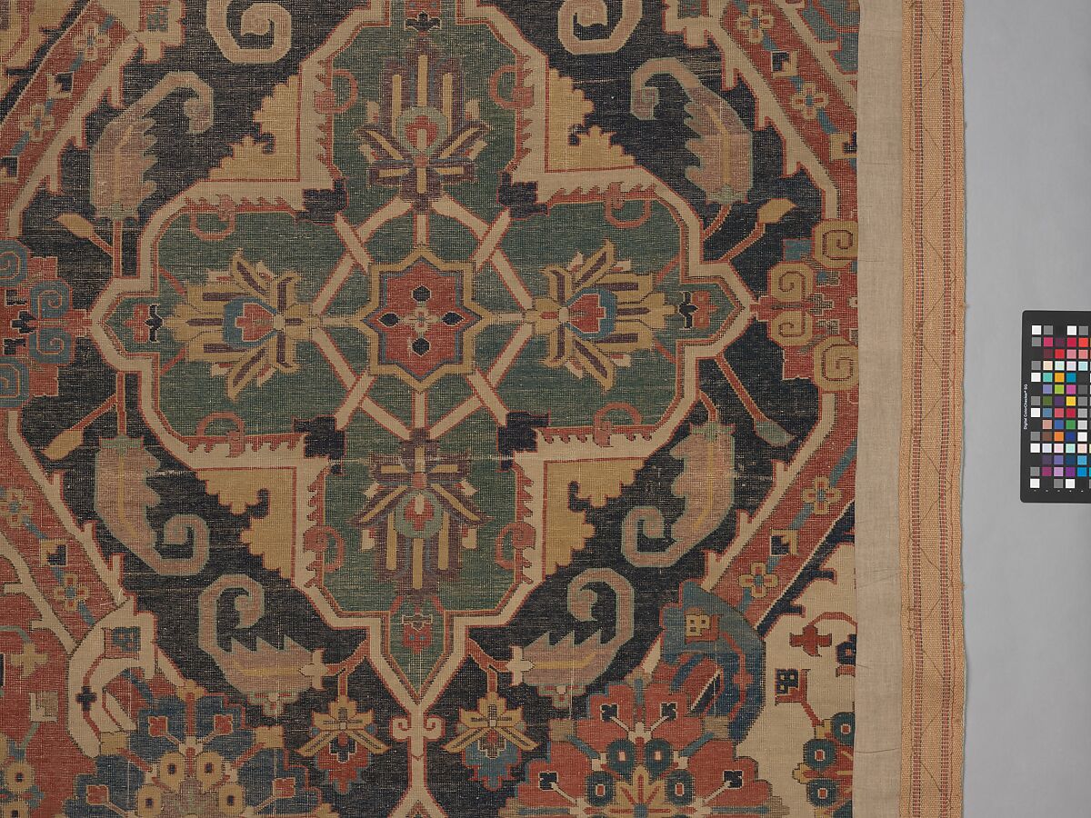The 'Nigde' Carpet, Cotton (warp and weft), wool (pile); symmetrically knotted pile