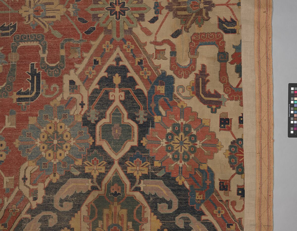 The 'Nigde' Carpet, Cotton (warp and weft), wool (pile); symmetrically knotted pile