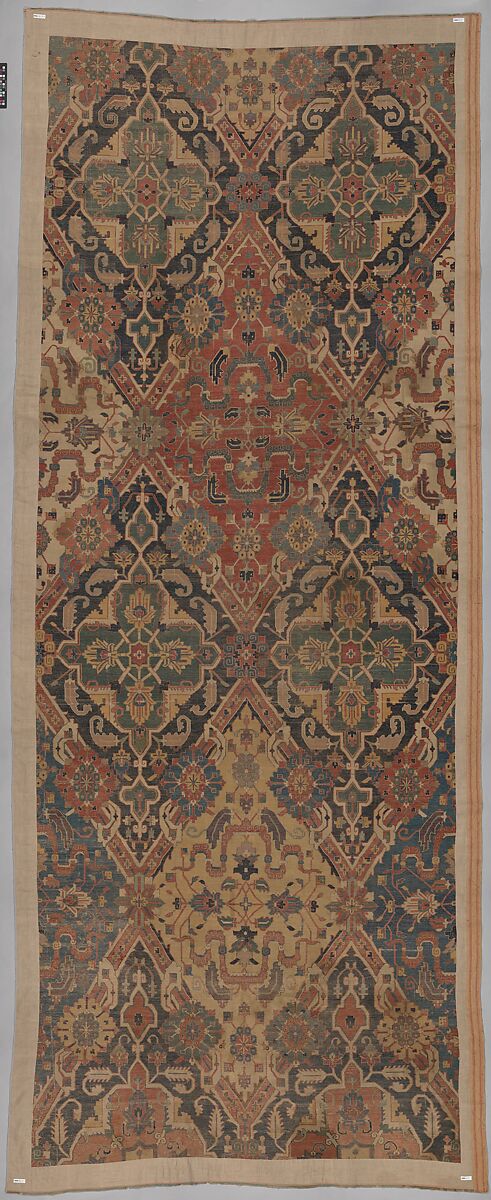 The 'Nigde' Carpet, Cotton (warp and weft), wool (pile); symmetrically knotted pile