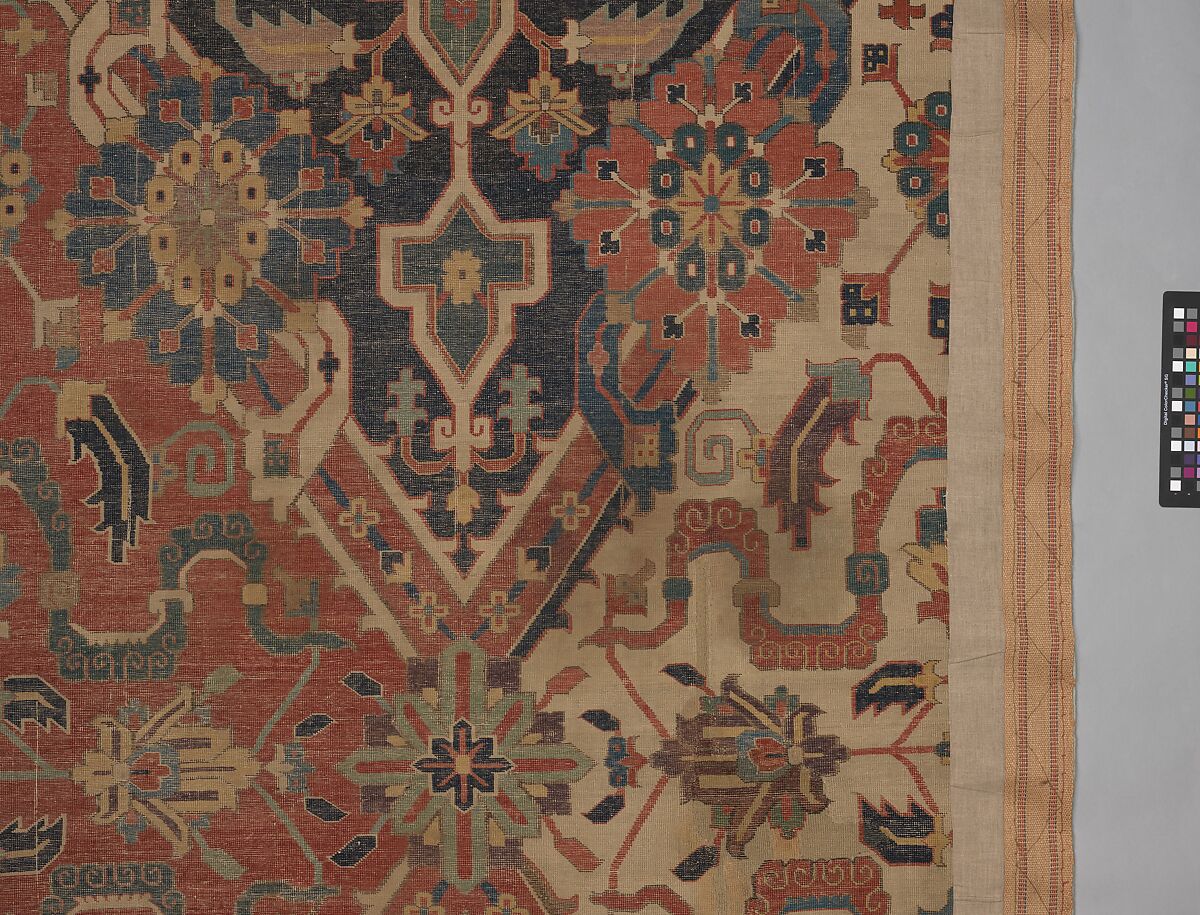 The 'Nigde' Carpet, Cotton (warp and weft), wool (pile); symmetrically knotted pile