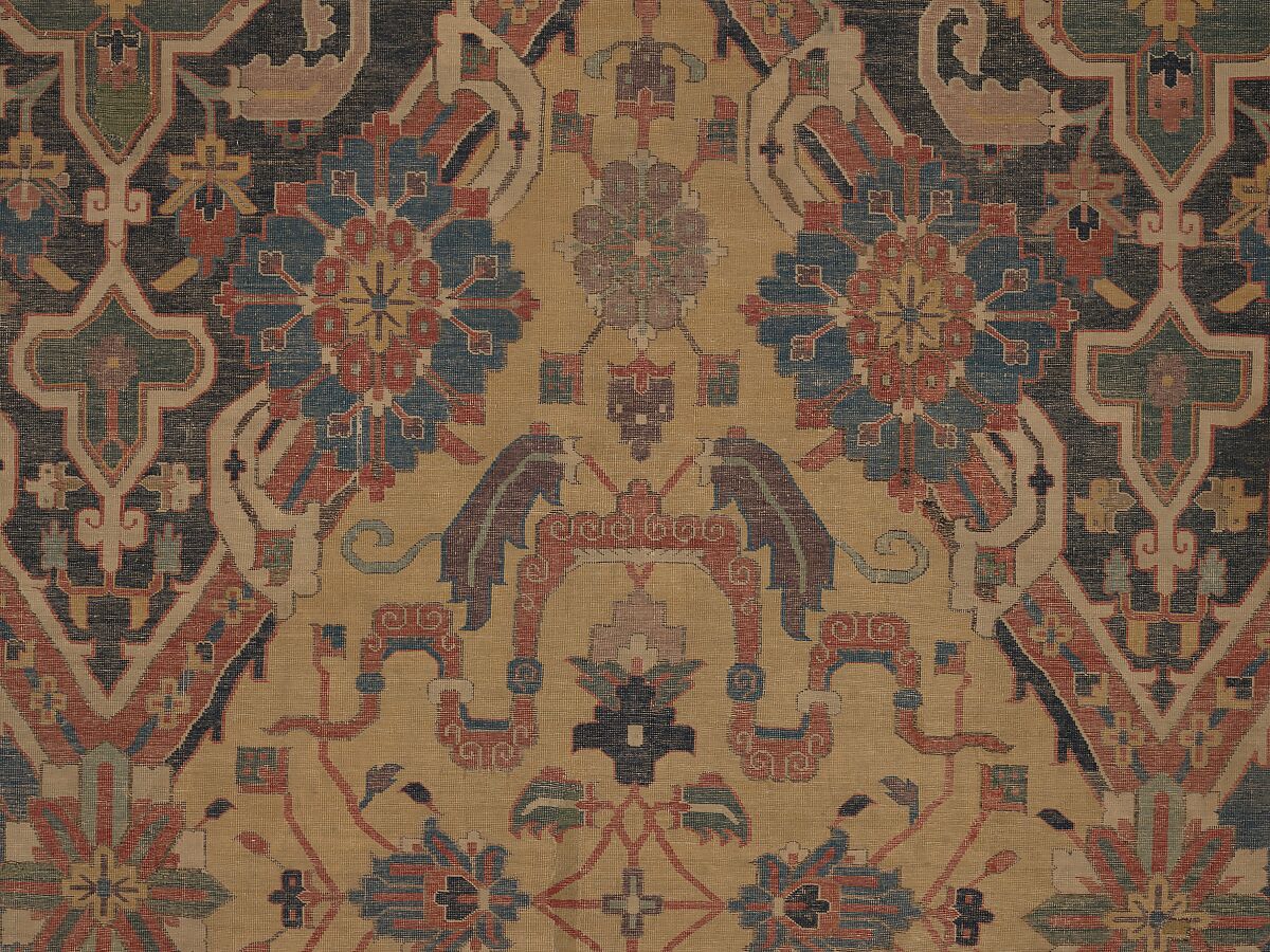 The 'Nigde' Carpet, Cotton (warp and weft), wool (pile); symmetrically knotted pile