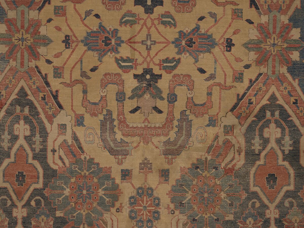 The 'Nigde' Carpet, Cotton (warp and weft), wool (pile); symmetrically knotted pile