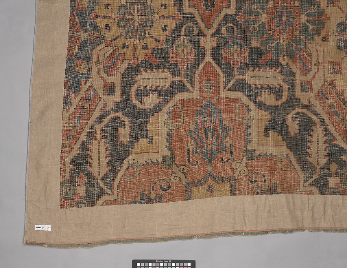 The 'Nigde' Carpet, Cotton (warp and weft), wool (pile); symmetrically knotted pile