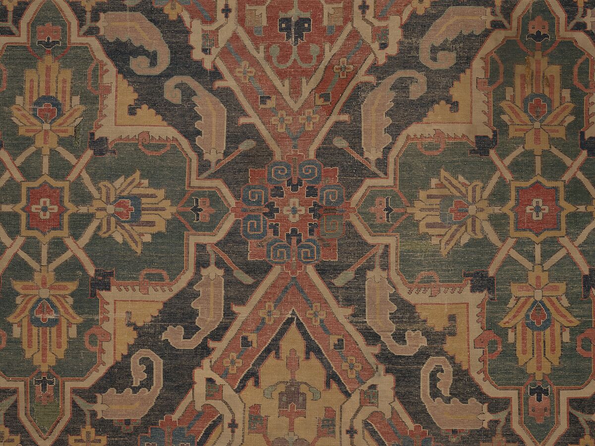 The 'Nigde' Carpet, Cotton (warp and weft), wool (pile); symmetrically knotted pile