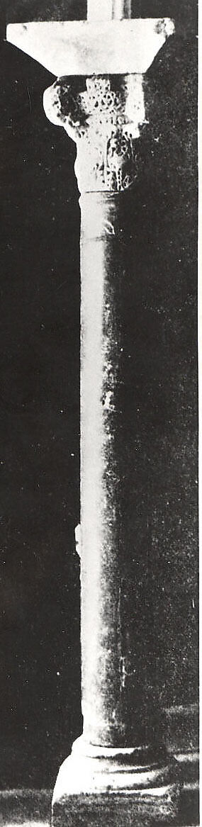 Capital, White marble