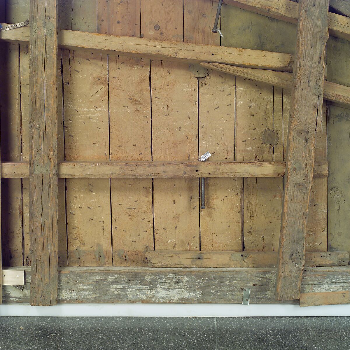 Ceiling, Wood; carved, painted, and gilded