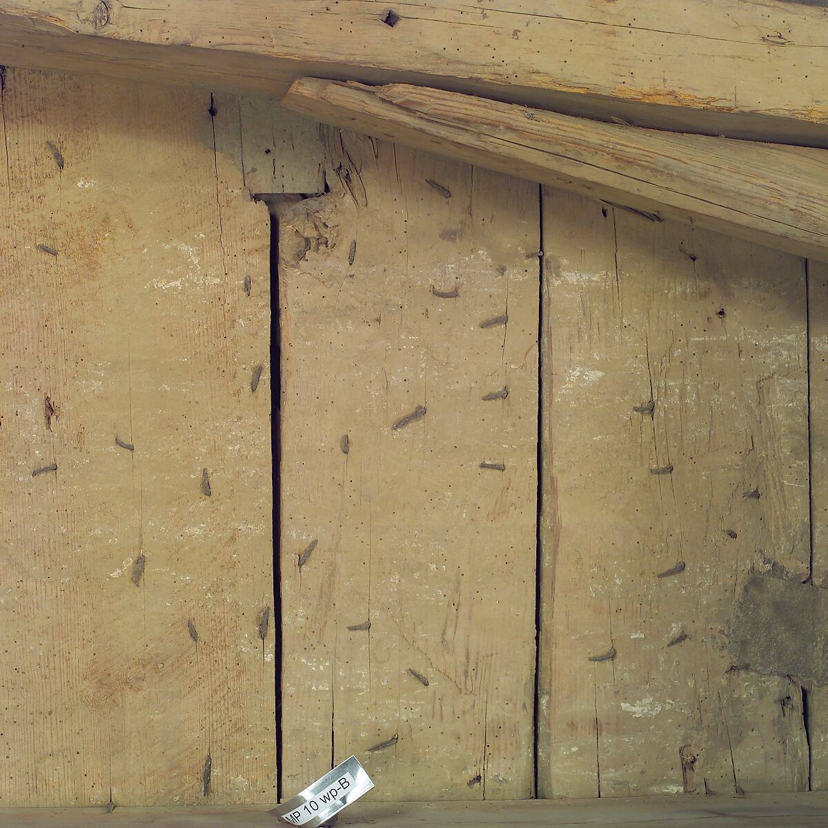 Ceiling, Wood; carved, painted, and gilded