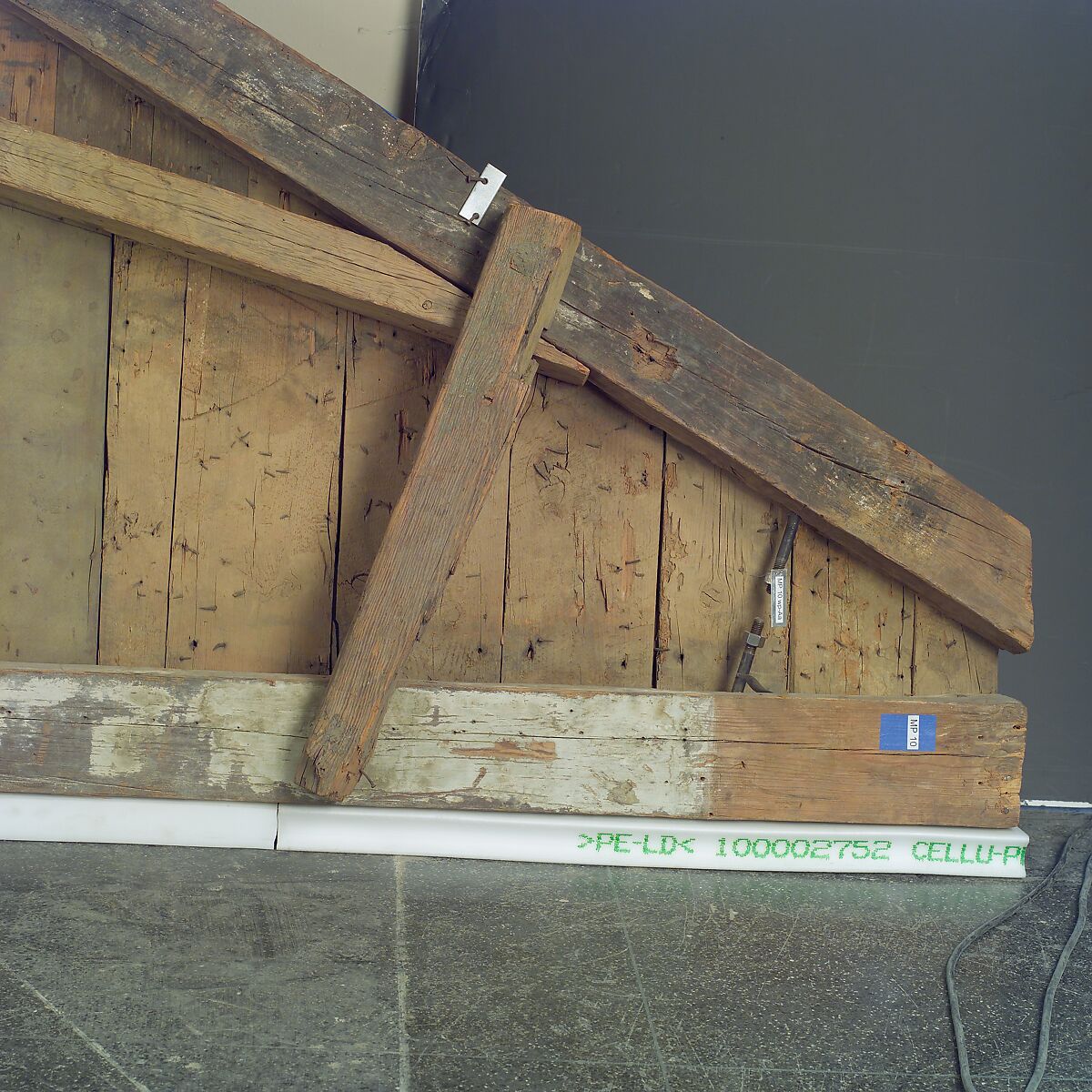 Ceiling, Wood; carved, painted, and gilded
