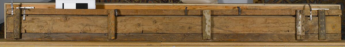 Ceiling, Wood; carved, painted, and gilded