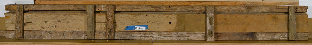 Ceiling, Wood; carved, painted, and gilded