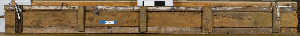 Ceiling, Wood; carved, painted, and gilded