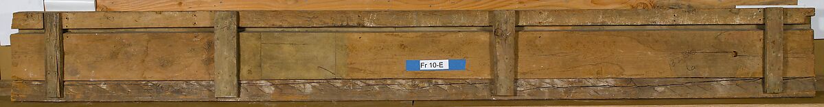 Ceiling, Wood; carved, painted, and gilded