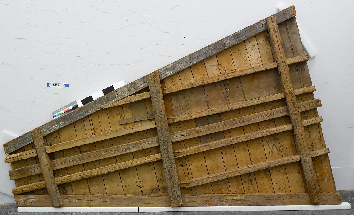Ceiling, Wood; carved, painted, and gilded