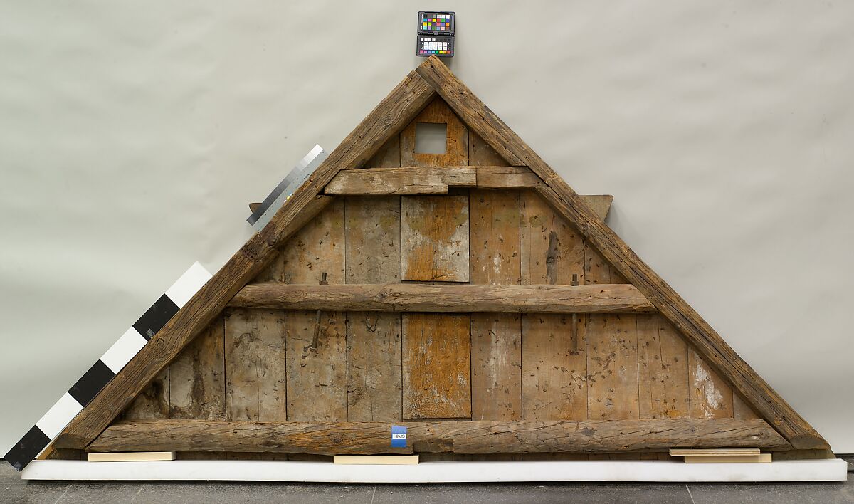 Ceiling, Wood; carved, painted, and gilded