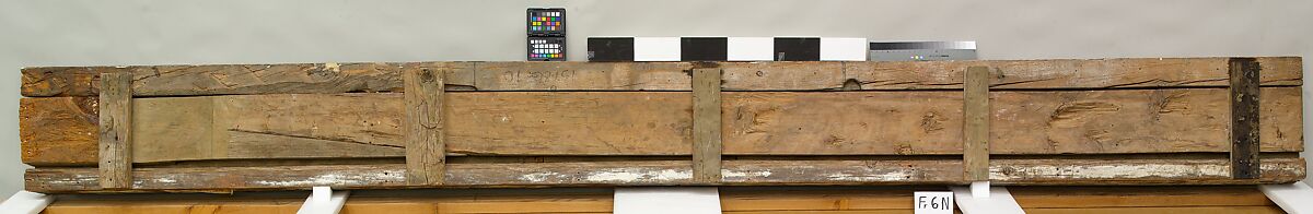 Ceiling, Wood; carved, painted, and gilded