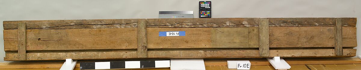 Ceiling, Wood; carved, painted, and gilded