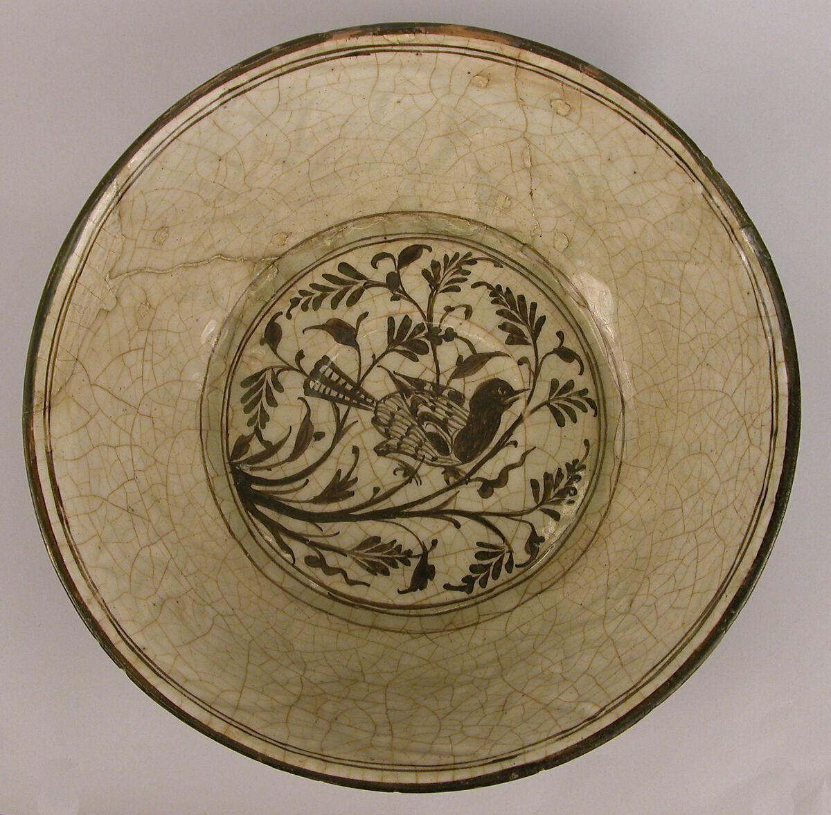 Bowl, Stonepaste; glazed