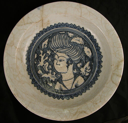 Dish with a Portrait of a Man