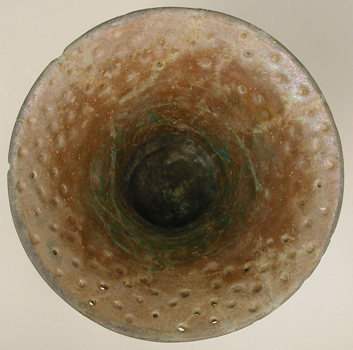 Mosque Lamp, Earthenware; glazed