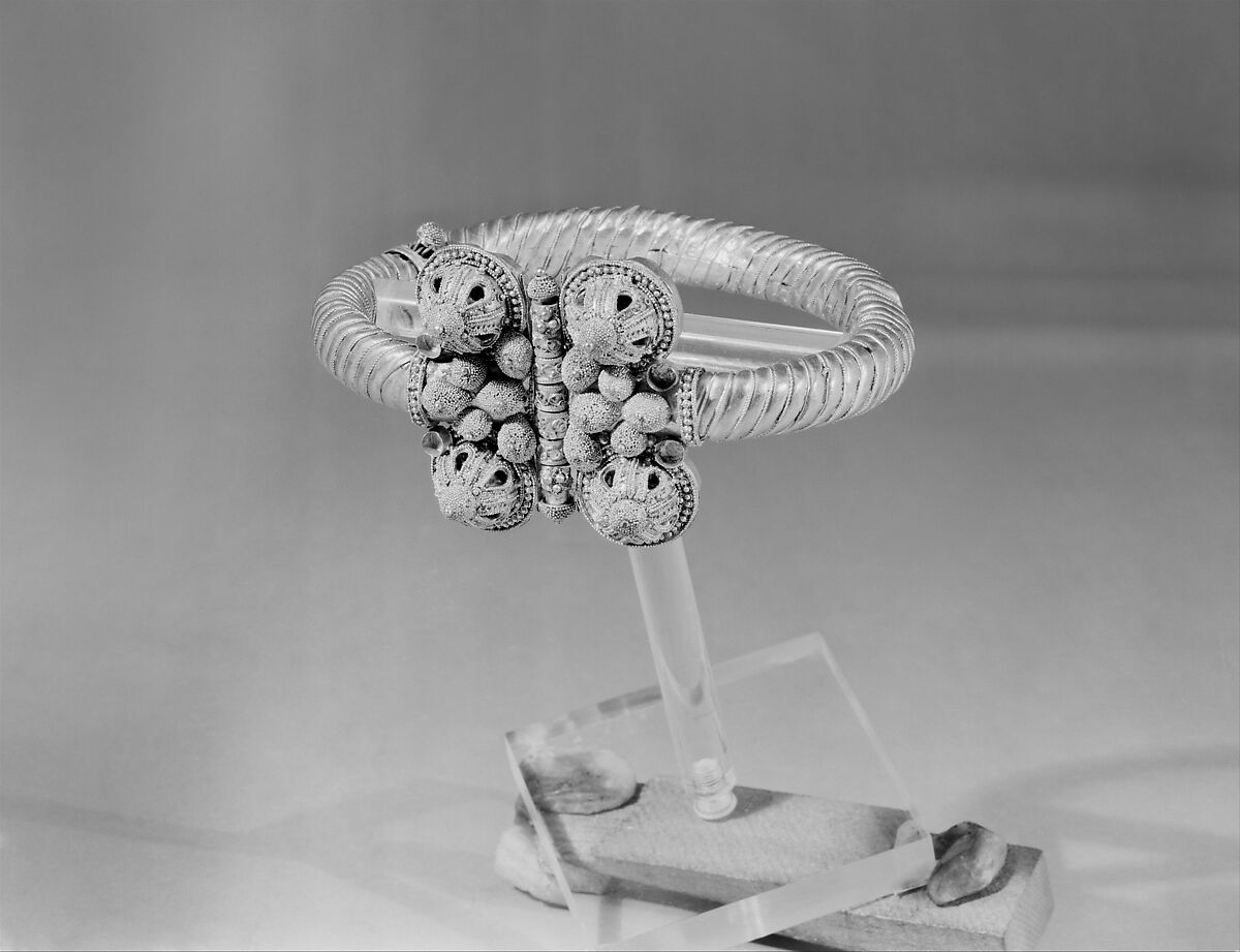 Armlet, Gold; filigree and granulation