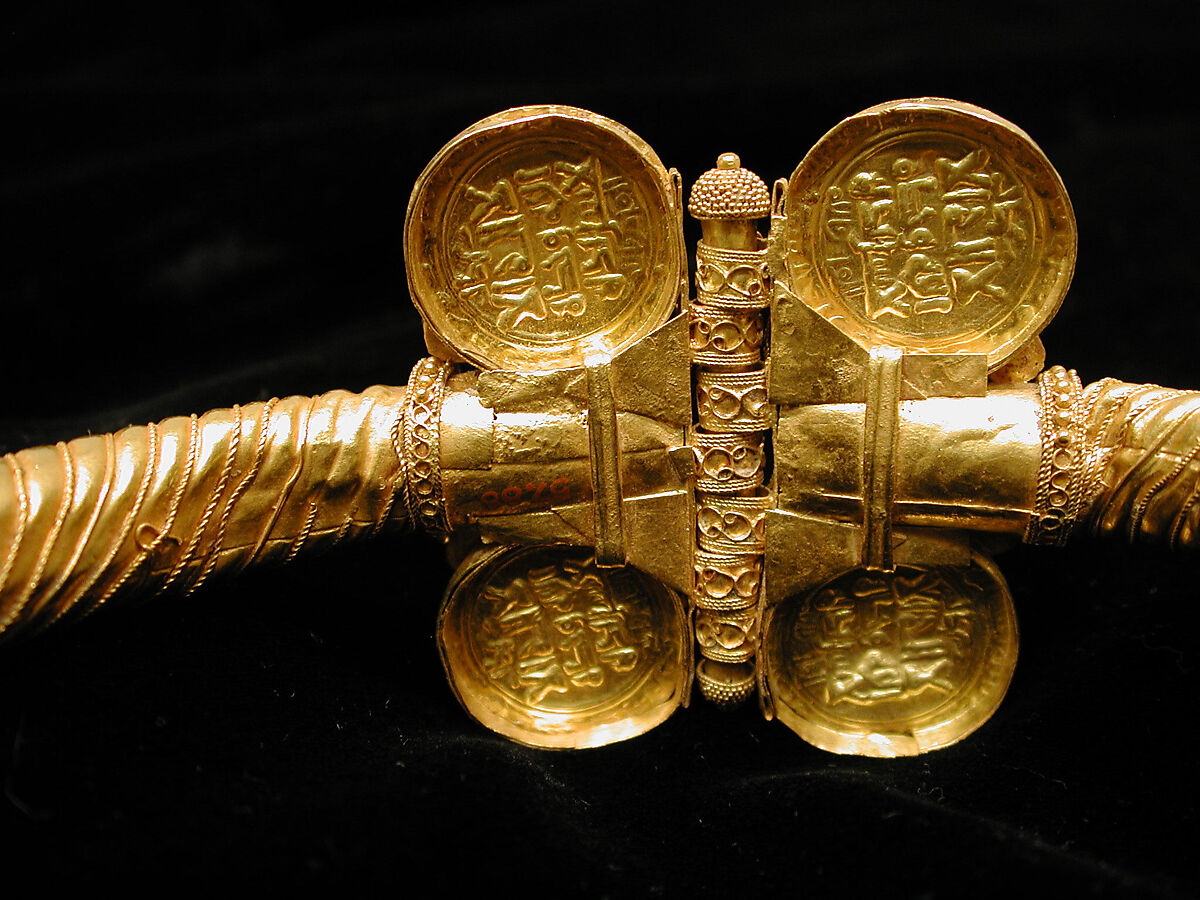 Armlet, Gold; filigree and granulation