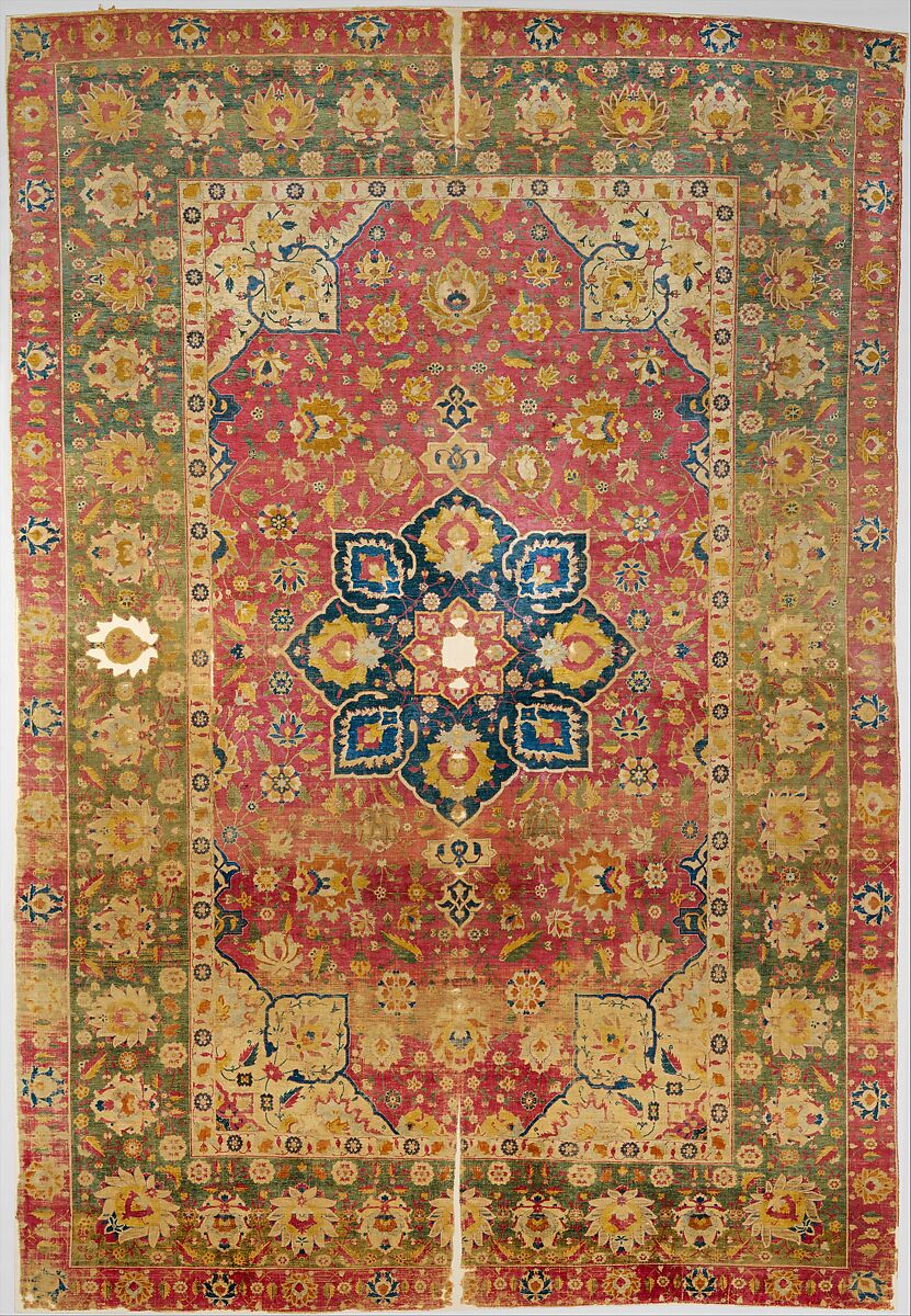 Silk Kashan Carpet | The Metropolitan Museum of Art