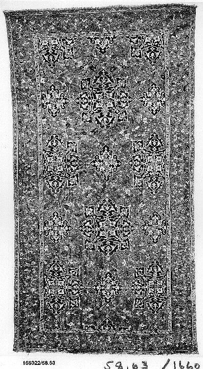 'Star Ushak' Carpet, Wool (warp, weft, and pile); symmetrically knotted pile