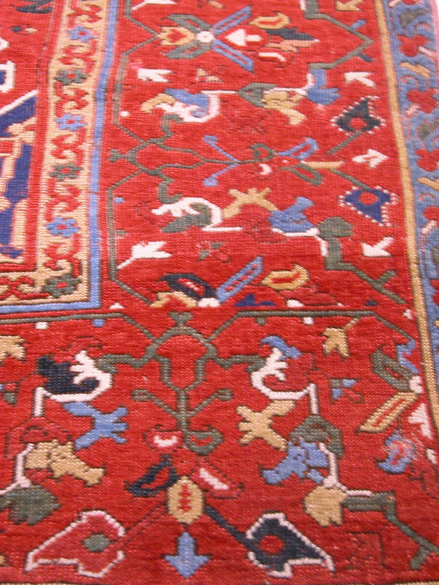 'Star Ushak' Carpet, Wool (warp, weft, and pile); symmetrically knotted pile