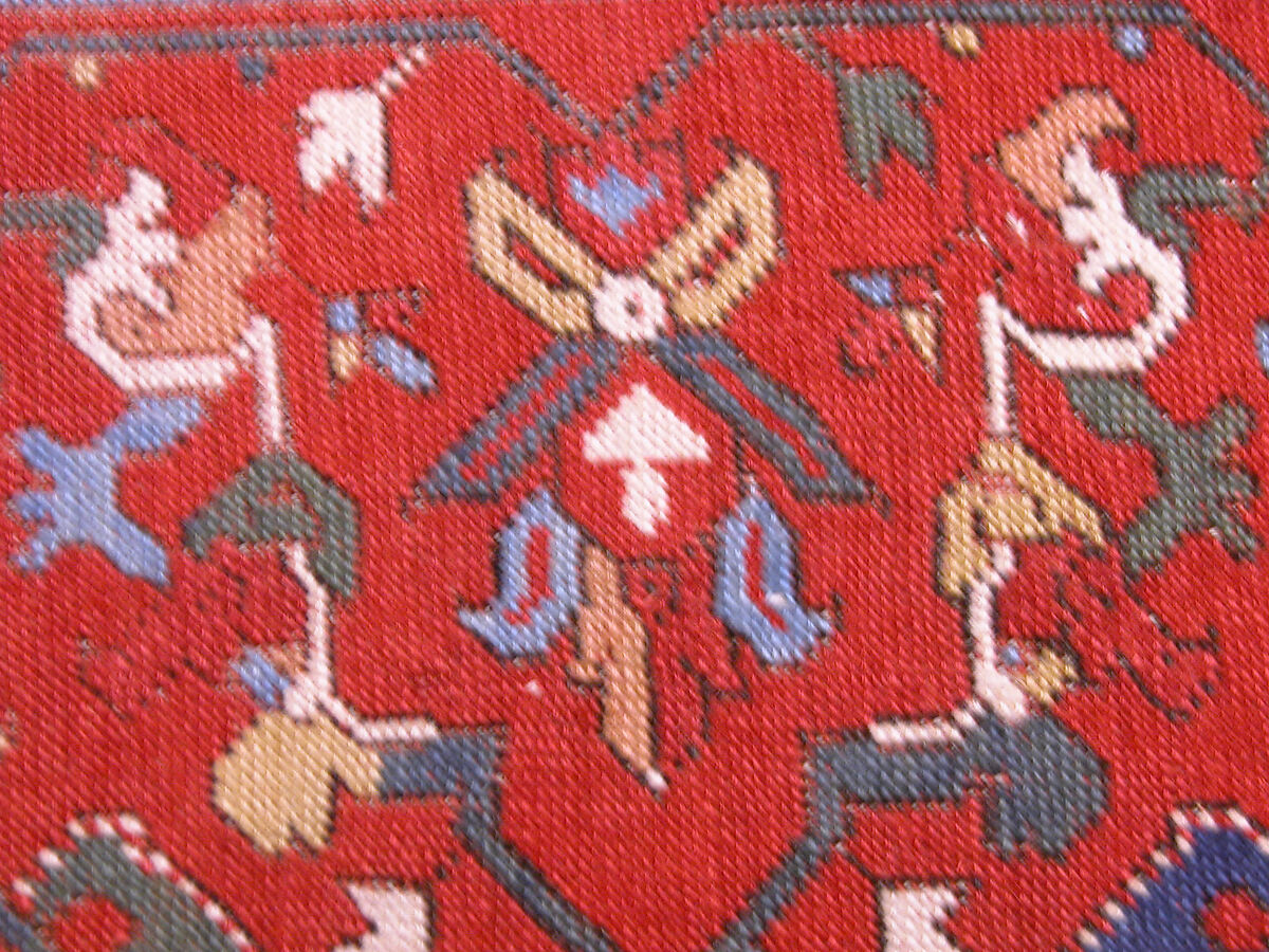 'Star Ushak' Carpet, Wool (warp, weft, and pile); symmetrically knotted pile