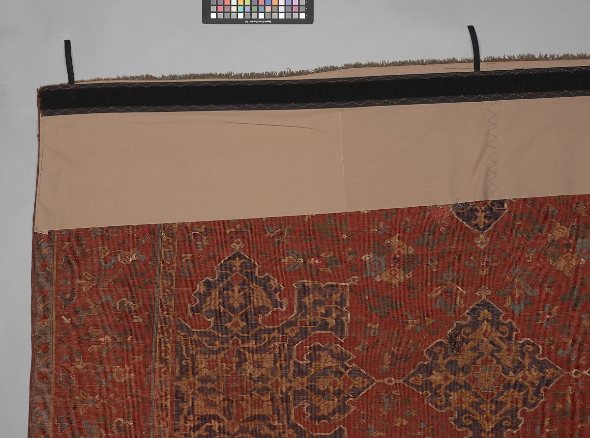 'Star Ushak' Carpet, Wool (warp, weft, and pile); symmetrically knotted pile