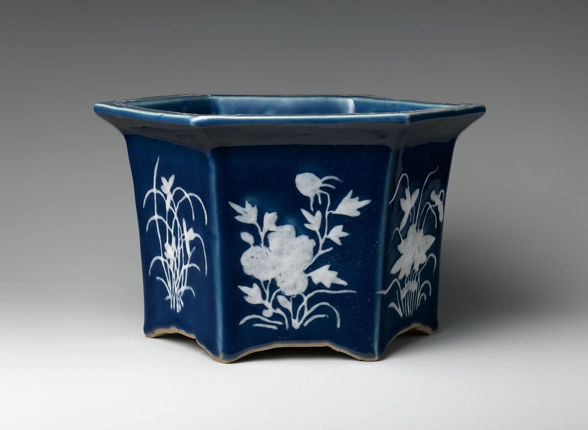 Jardiniere, Porcelain, Chinese