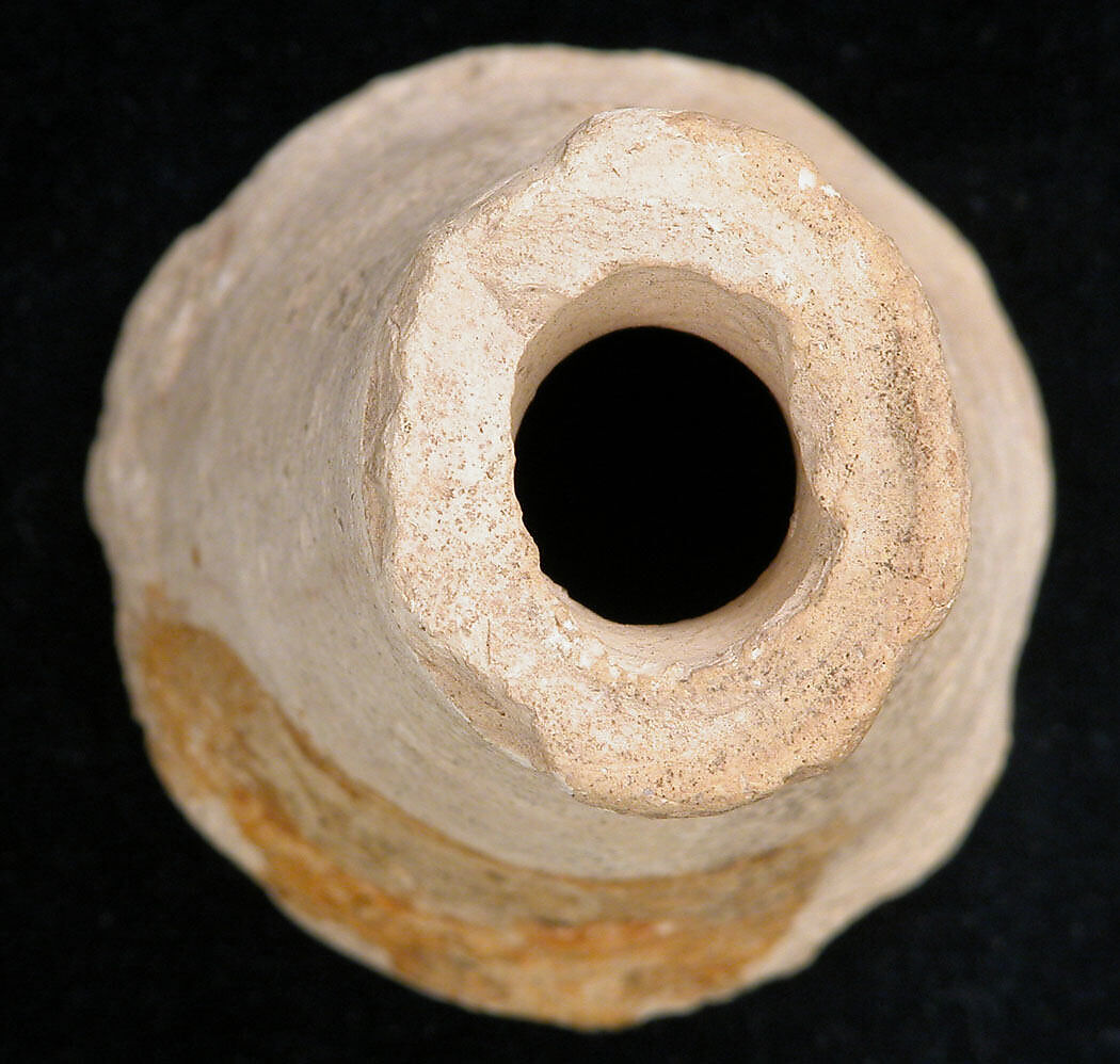 Ceramic Fragment, Earthenware; unglazed