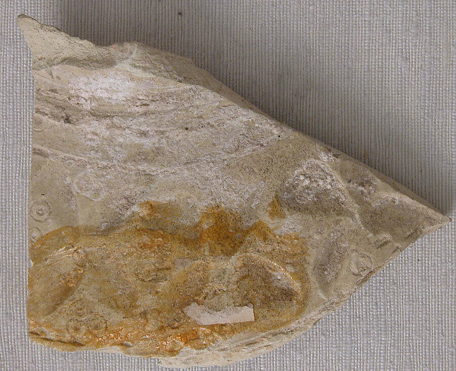 Ceramic Fragment, Earthenware; incised 