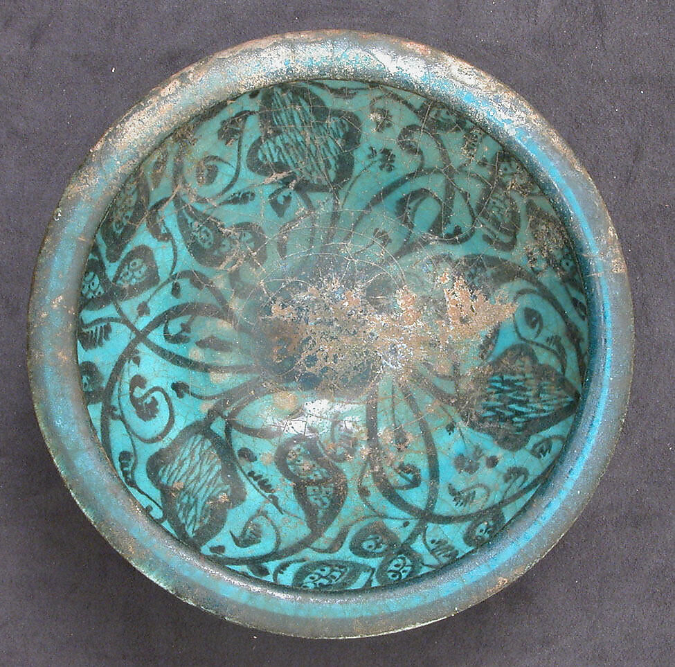 Bowl, Stonepaste; glazed 