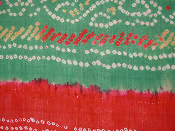 Sari, Silk