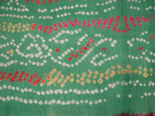 Sari, Silk
