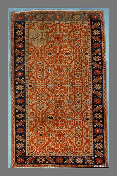 Carpet, Wool (warp, weft and pile); symmetrically knotted pile