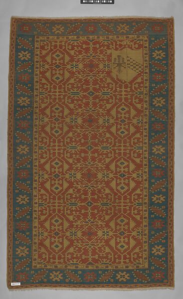 Carpet, Wool (warp, weft and pile); symmetrically knotted pile