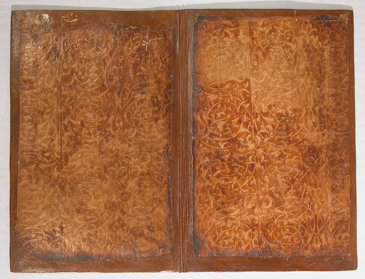 Bookbinding, Leather; tooled, stamped, and gilded