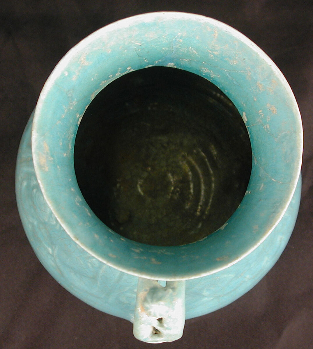 Ewer, Stonepaste; glazed