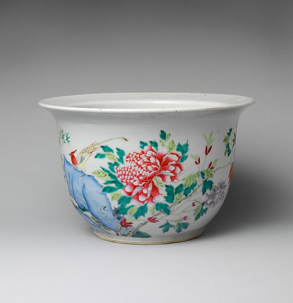 Jardiniere, Porcelain, Chinese 