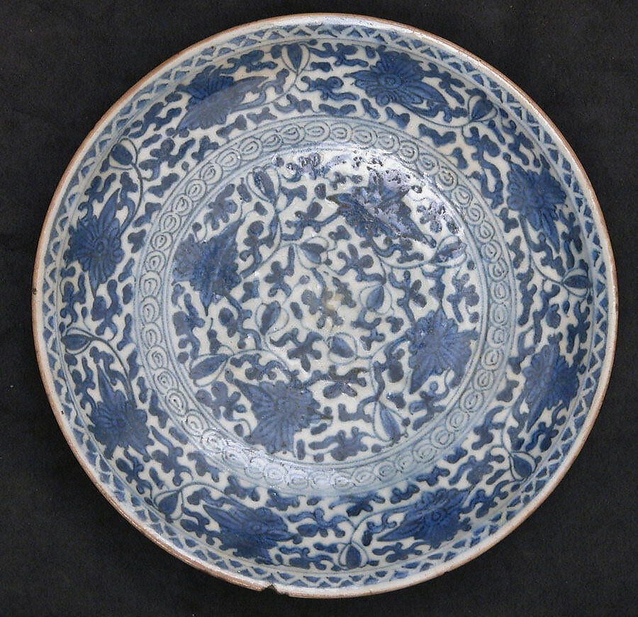 Dish, Earthenware; glazed 