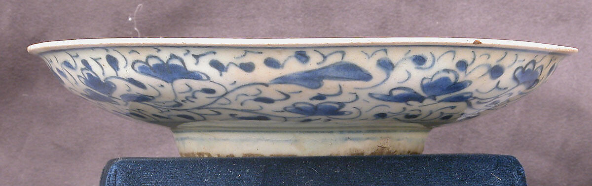 Dish, Earthenware; glazed