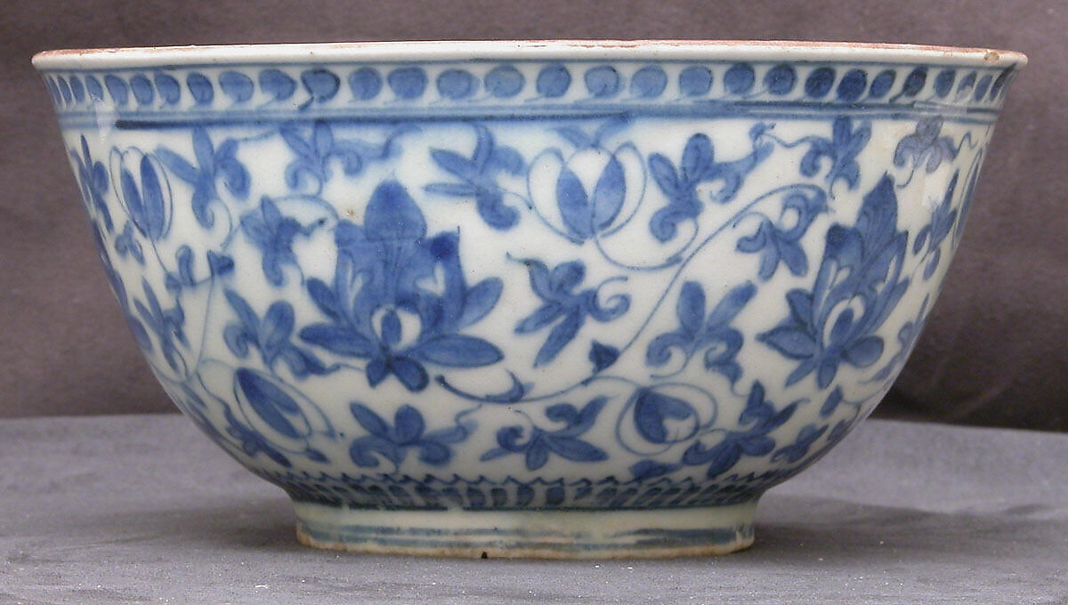 Bowl, Earthenware; glazed 