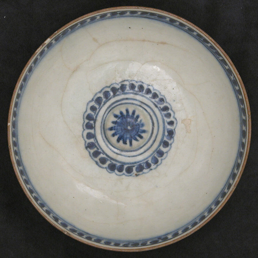 Bowl, Earthenware; glazed 